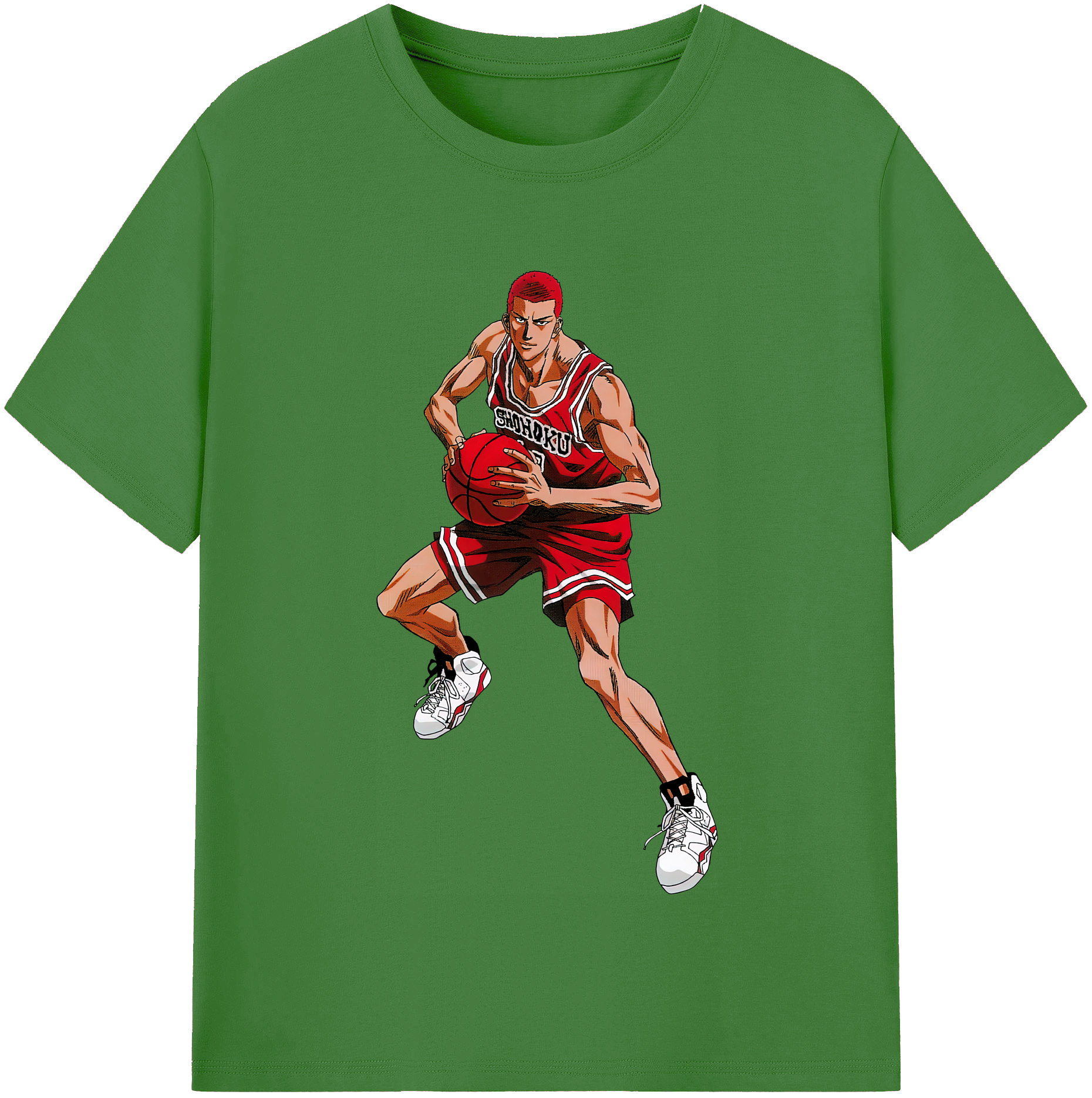 （画像用） SLAM DUNK／スラムダンク レディースカジュアルプリントTシャツ（綿100％）